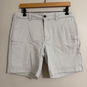 J. Crew Light Gray Men's Flat Front Shorts